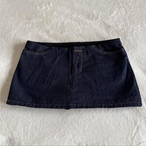Brandy Melville Denim Mini Skirt